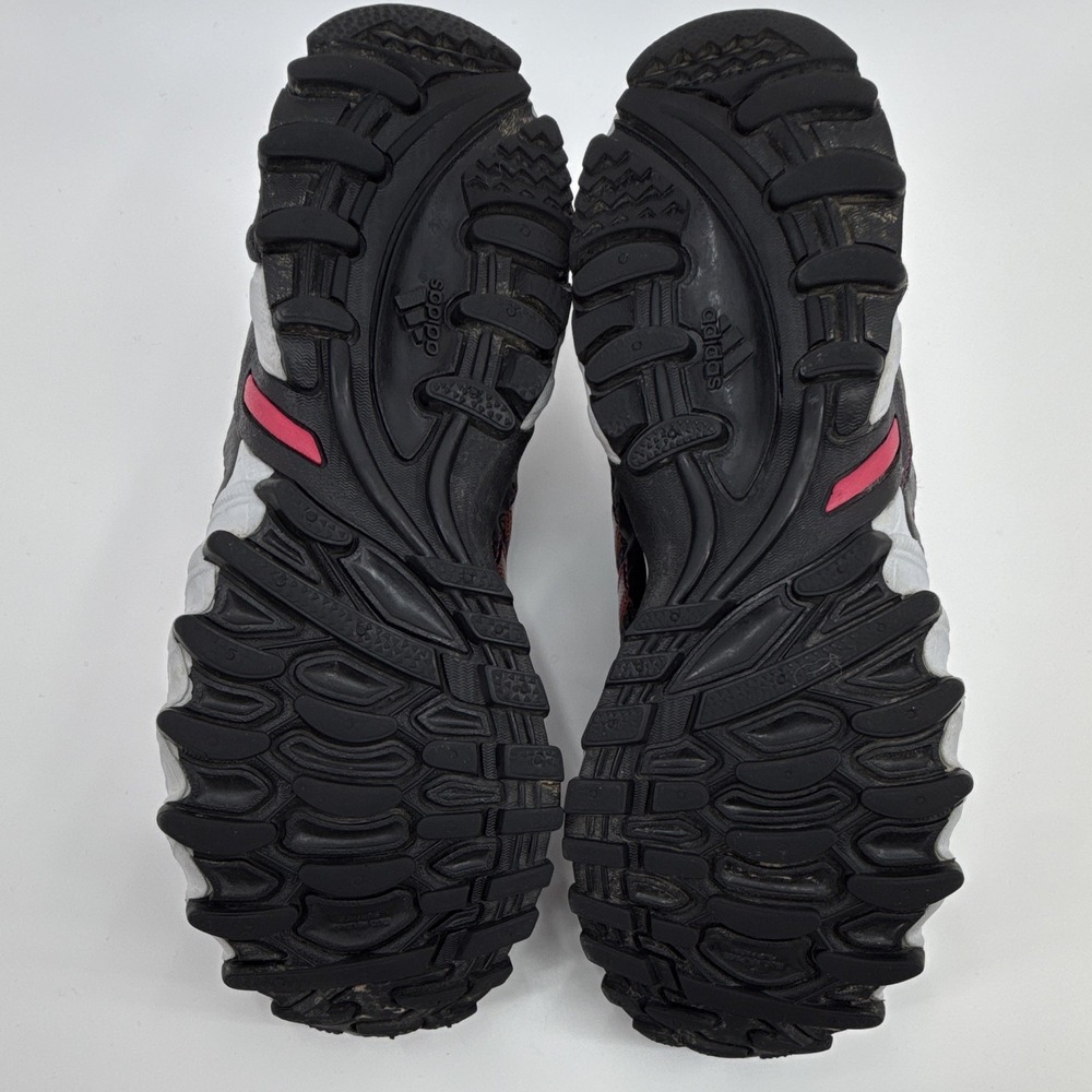 adidas Thrasher Womens 8.5 Running Shoes Black Pink Breathable Low Top C76331 - Picture 7 of 11